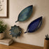 Leaves & Flowers Wall Plate Set | Quirky Home Decor