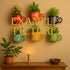 Krupa | Wall Planter Set | Personalised Gift | Home Decor