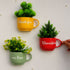 Khushiyan Khwaishein aur Hum | Ceramic Wall Planters | Table Accessory | Personalised Gift | Home Decor