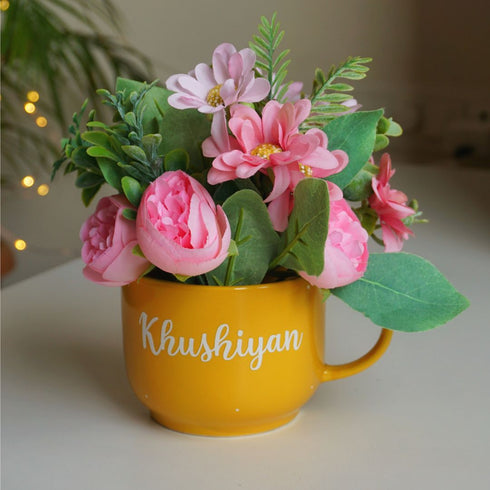 Faux Flowers - For your Cup Planters