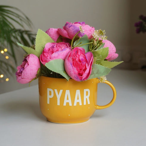 Faux Flowers - For your Cup Planters