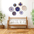 Modern Blue Pottery Plates for Wall | Home Decor & Gift - Buy Online India - Free Shipping