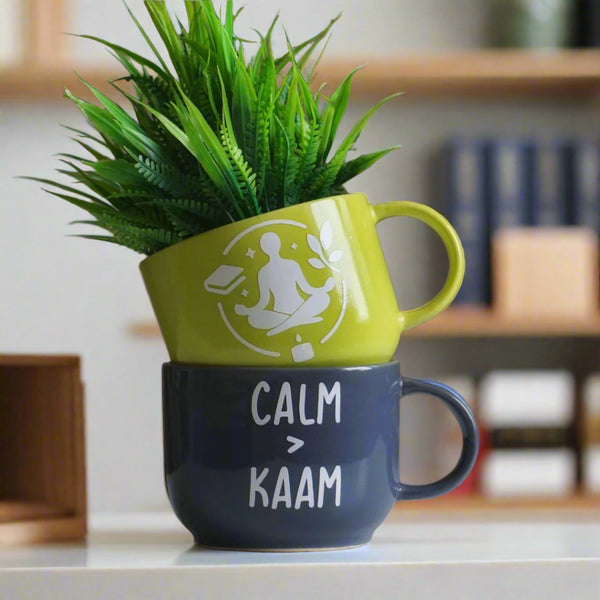 Calm > Kaam | Wall Cup Planters | Home Decor | Quirky Gifts