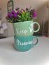 Keep Growing | Cup Planters | Home Decor | Quirky Gifts