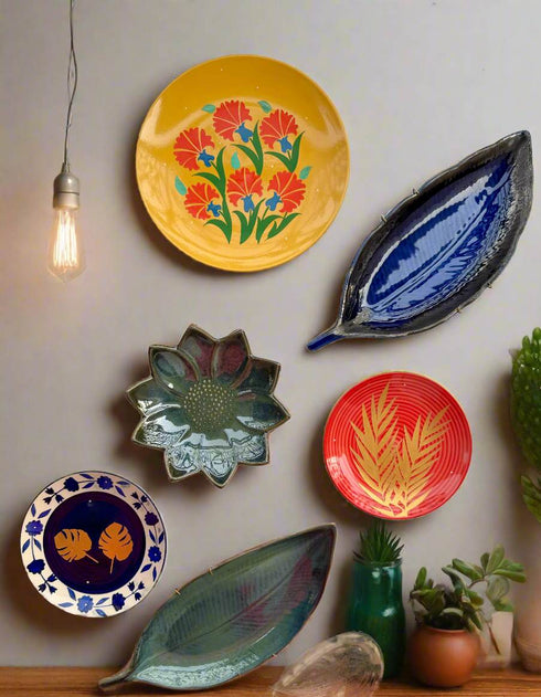 Rainforest | Wall Plate | Floral Home Decor & Nature Lover Gift