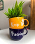 Keep Growing | Cup Planters | Home Decor | Quirky Gifts
