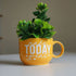 Make Today Great | Ceramic Wall Planter | Table Accessory | Personalised Gift | Home Decor