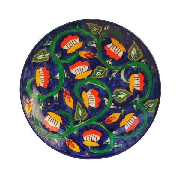 Turkish Wall Art Plate | Floral Wall Plate Artwork | Home Decor online India
