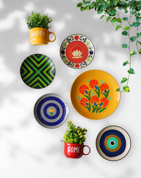 Dhyan Kamal | Wall Plate | Home Decor and Gift