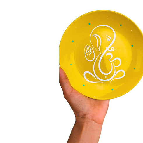 Om Namah Shivay | Wall Plate Set | Spiritual Home Decor | House Warming Gift