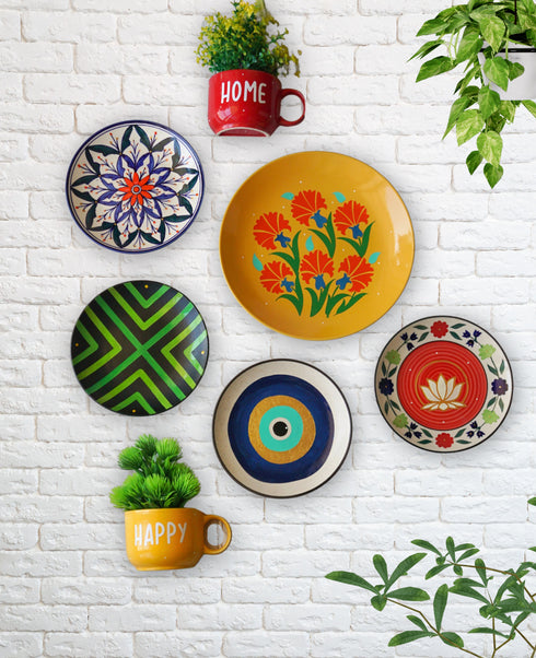 Bright & Beautiful Wall Decor Combo - Buy 4, Get 6 FREE!