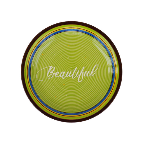wall plate-life-is-beautiful-lime-green-feel-good-home-office-decor-background-personalised-gifts-wedding-house-warming-birthday-free-all-india-shipping-buy-online