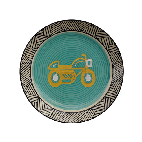 Wild & Free | Bike Wall Plate | Biker Home Decor | Bike Lover Personalised Gift