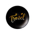 Wall Plate Travel Lover - Black Home Decor - Zoom Call Backdrop - Wall Decor - Personalised Gift for Travel Freak - Buy Online India - Free Shipping
