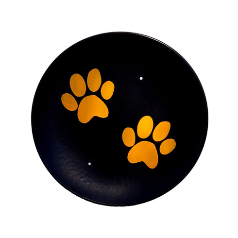 Paws | Wall Plate | Home Decor and Hand Painted Gift