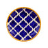 Wall Plate - Moroccan Design - Blue and Yellow - Home Decor - Office Accessory - Wall Background - Personalised Gifting - Buy Online - Free Shipping