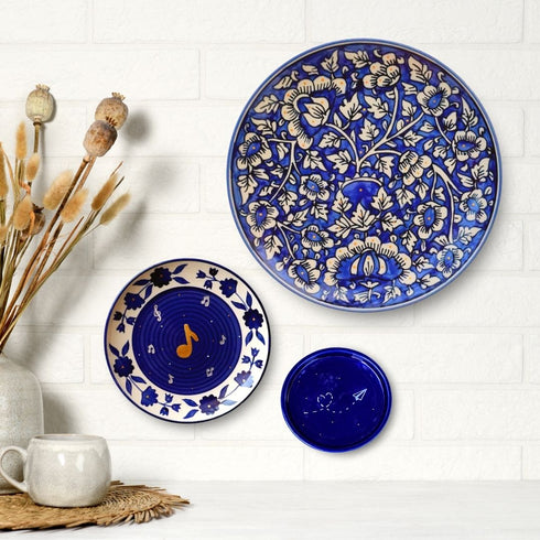 Turkish Art Wall Plate | Floral Wall Plate Artwork | Home Decor online India