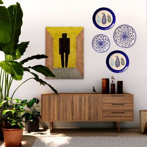 Flower Power | Wall Plate | Home Decor and Hand Painted Gift