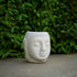 White Buddha Planter - 1 Pair