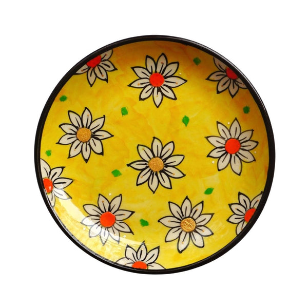 Sunny Blooms Wall Plate | Home Decor and Hand Painted Gift