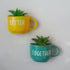 Cup Planter - Mug Planter - Wall Garden Decor - Better Together - Garden Decor - Succulent Planter - Small Pot - Home Office Accessories - Study Room Decor - Personalised Gifts - Buy Online India - Free Shipping