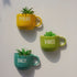 Pyaar Vibes Only Cup Planters - Mug Planters - Wall Planters - Garden Wall Decor - Balcony Decor - Succulent Planter - Small Ceramic Pots - Plant Lover Gifts - Buy Online India - Free Shipping