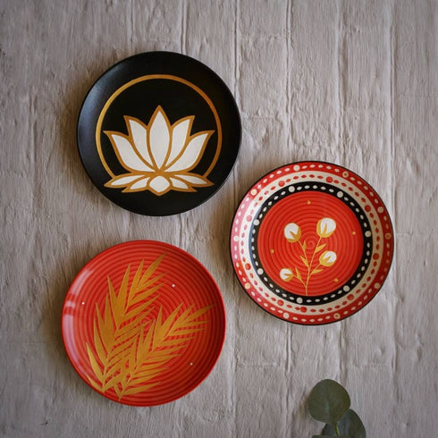 Bold & Beautiful | Wall Plate Set | Home Decor & Gift