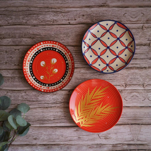 Bold & Beautiful | Wall Plate Set | Home Decor & Gift