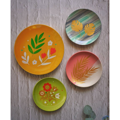 Pastels Hues | Set of Decorative Wall Plates | Home Decor & Wedding Gift