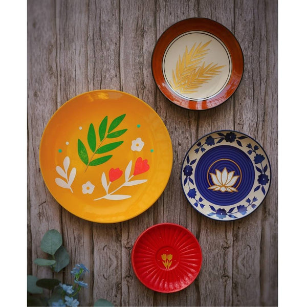Lotus Love | Decorative Wall Plate Set | Home Decor and Gift