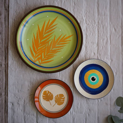 Peacock Dance | Wall Plate Set | Home Decor | House Warming Gift