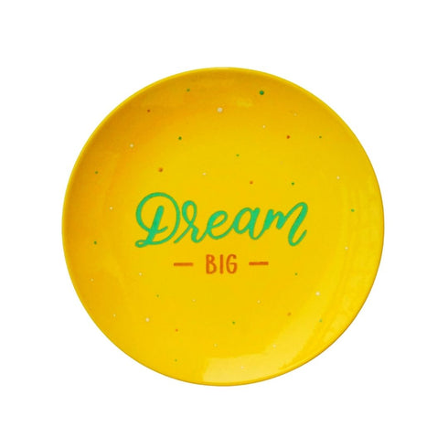 2 Piece Wall Plate Set | Dream Big | Hand Lettered Home Decor | Personalised Gift