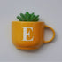 Monogram Cup Planters | Table Accessories | Personalised Gift | Wall Decor