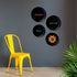 Black and Neon - Zindagi Gulzar Hai Wall Hanging Home Decor Wall Plates - Shop Exclusively at TheMilestonesStudio.com . Free All India Shipping