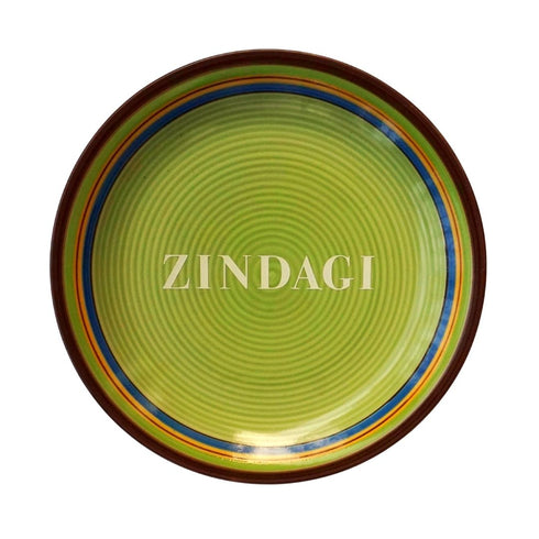 Zindagi Gulzar Hai wall hanging decor | Wall Plate Set | Thoughful Gift for Home