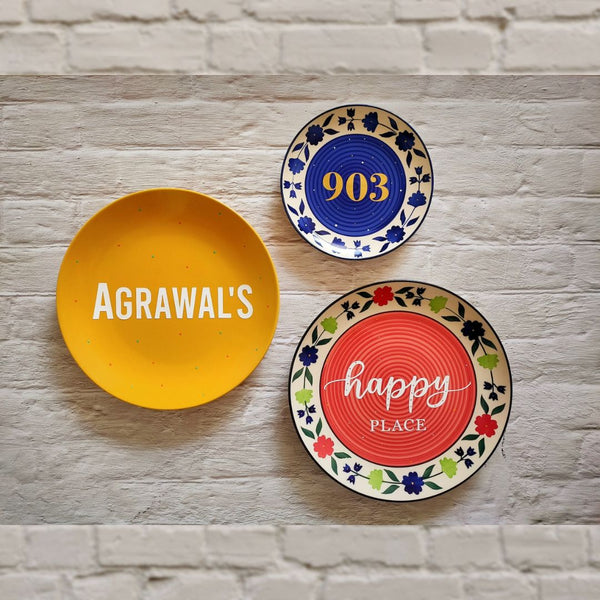 Celebrating Milestones | Customised Wall Plates | Name Plates | Personalised Gifts | Home Decor