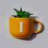 Monogram Cup Planters | Table Accessories | Personalised Gift | Wall Decor