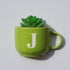 Monogram Cup Planters | Table Accessories | Personalised Gift | Wall Decor