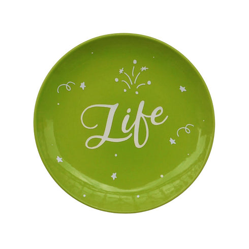3 Piece Wall Plate Set | Life is Beautiful | Home Decor & Wedding Gift