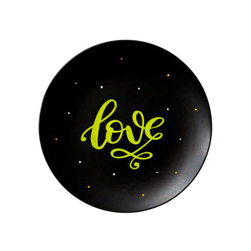 Love | Wall Plate | Home Decor | Hand Lettered & Personalised Gift