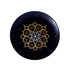 Wall Plate - Matt Black - With Gold Mandala - Home Decor - Wall Decor - Spiritual Feel Good Gift - All India Free Shipping - Buy Online - Office Accesories