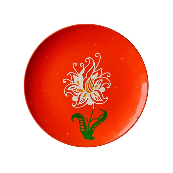 Wild Flower | Wall Plate | Floral Home Decor & Nature Lover Gift