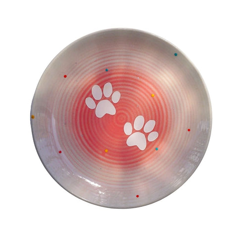 Paws | Wall Plate | Home Decor and Hand Painted Gift