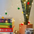 Pom Pom String Lights - Bookshelf Fairy Lights - Colourful Pom Pom Decor - Mood Lighting - Quirky Gift - Buy Online India - Free Shipping
