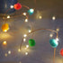 Pom Pom String Lights - Soft Pastel Hues - Mood Lighting - Gift Quirky String Lights India - Colourful Pom Pom Decor - Buy Online India - Free Shipping