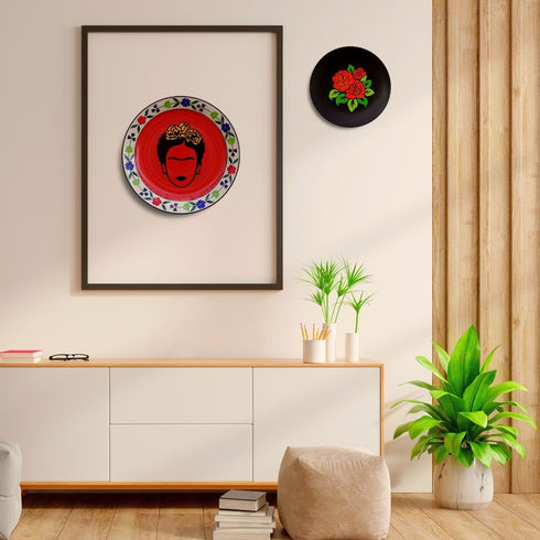 Vintage Rose | Wall Plate | Floral Home Decor & Nature Lover Gift