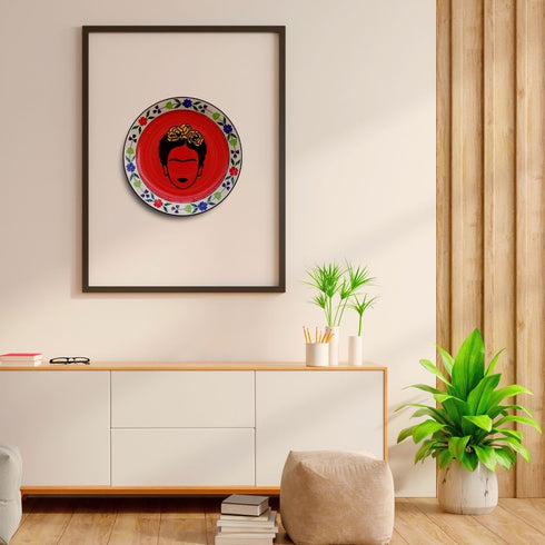 Frida | Wall Plate | Home Decor & Gift