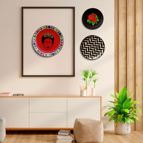 Vintage Rose | Wall Plate | Floral Home Decor & Nature Lover Gift