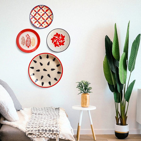 Bold & Beautiful | Wall Plate Set | Home Decor & Gift