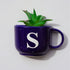 Monogram Cup Planters | Table Accessories | Personalised Gift | Wall Decor